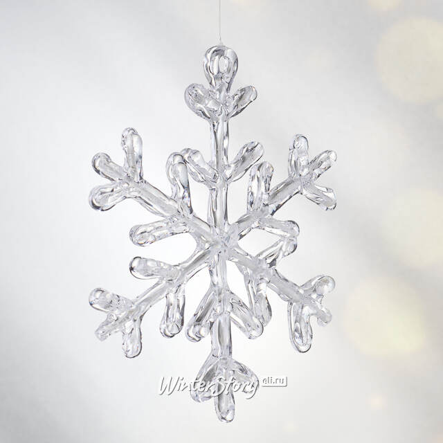 Елочная игрушка Crystal Flake 13 см Swerox (Сверокс)