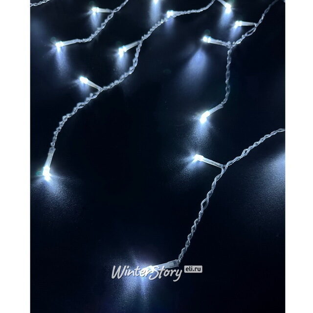 Светодиодная гирлянда Бахрома 25*0.5 м, 1000 холодных белых LED ламп, IP44 Snowhouse (Сноухаус)