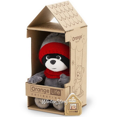 Мягкая игрушка Енотик Дэнни: Стильный образ 20 см, Orange Life Orange Toys