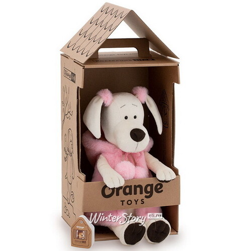 Мягкая игрушка Собачка Лапуська: Меховой стиль 30 см, Orange Life Orange Toys