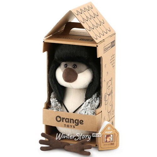 Мягкая игрушка Воробей: Ушанка 20 см, Orange Life Orange Toys