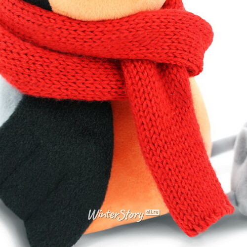 Мягкая игрушка Снегирь: Красный шарф 20 см, Orange Life Orange Toys