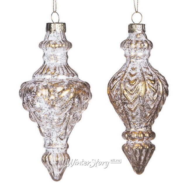 Набор стеклянных елочных игрушек Lamberti Rojas 14 см, 12 шт, подвеска Goodwill
