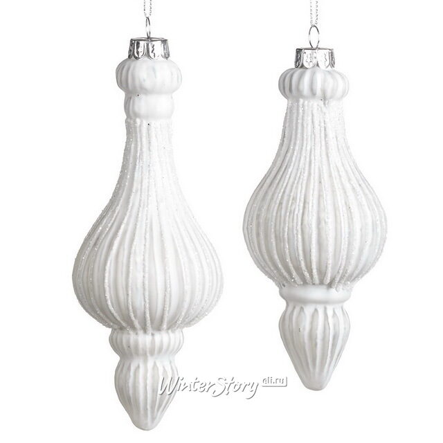 Набор стеклянных елочных игрушек Motte Bernallo 15 см, 12 шт, подвеска Goodwill