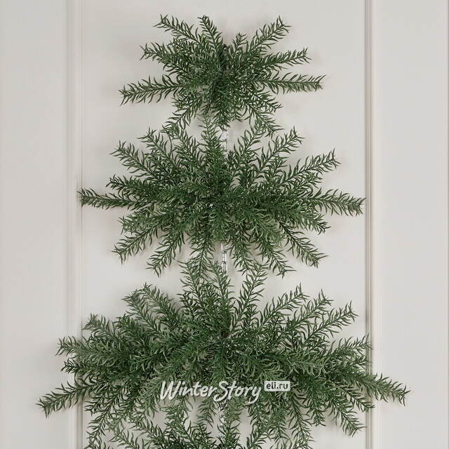 Комплект хвойного декора Пазл, 6 частей, ЛИТАЯ 100% Max Christmas (Макс Кристмас)