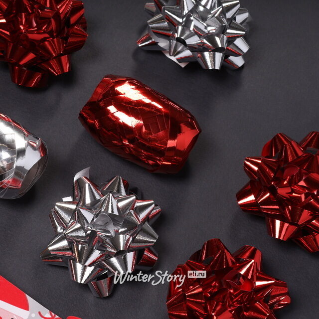 Набор для упаковки подарков Argento Rosso - Олени, 13 предметов Koopman