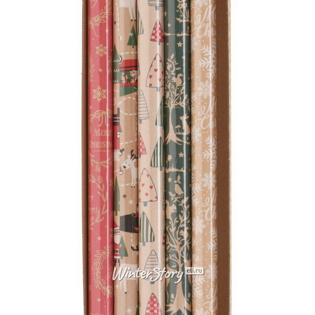 Набор для упаковки подарков Carta da Regalo - Машинки, 11 предметов  Koopman