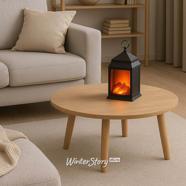 Декоративный светильник Камин Монтегрю 28*16 см, на батарейках Peha