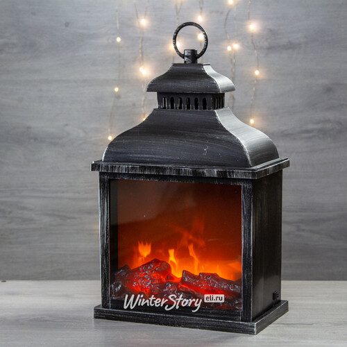 Декоративный фонарь - камин Джованни 39*25 см, батарейки купить в  интернет-магазине Winter Story eli.ru, ID62507