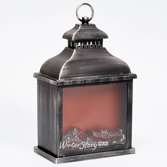 Декоративный фонарь - камин Джованни 39*25 см, батарейки Peha