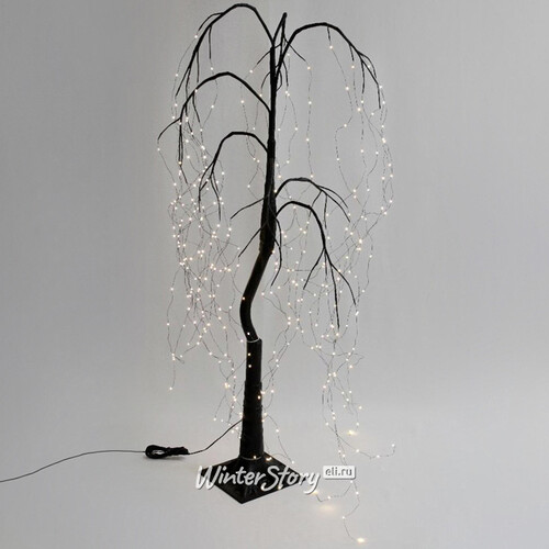 Светодиодное дерево Звёздная Ива 120 см, 320 теплых белых LED ламп, IP44 Peha