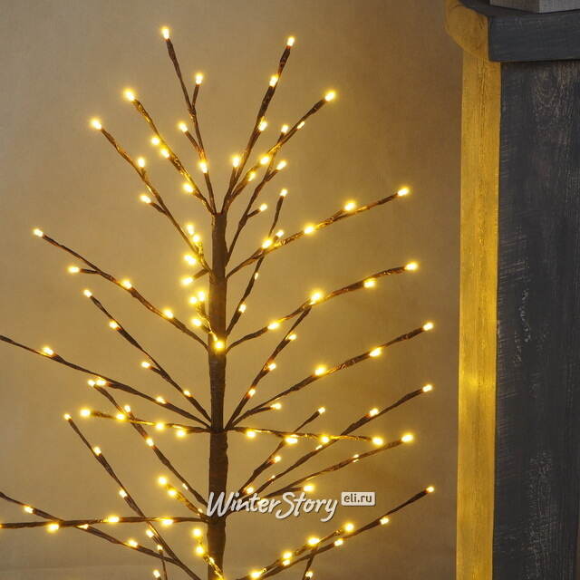 Светодиодное дерево Гранвиль 100 см, 160 теплых белых LED ламп, IP44 Peha