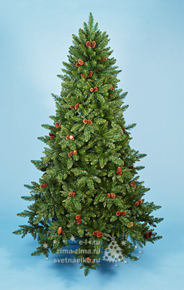 Искусственная ель с шишками Дуглас