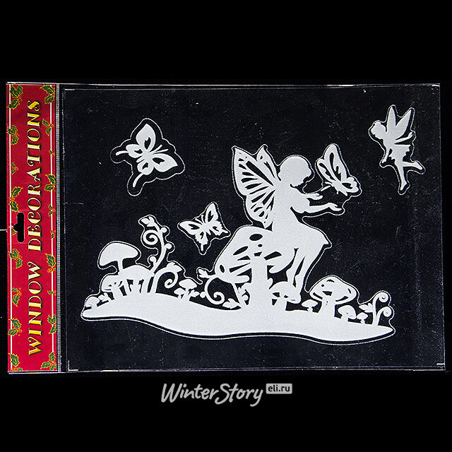 Наклейки для окна Сад Фей 40*30 см Peha