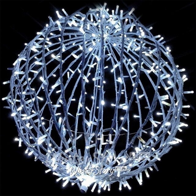 Светодиодная фигура шар Rich Led 100 см 300 холодных белых LED ламп, IP65 Rich Led