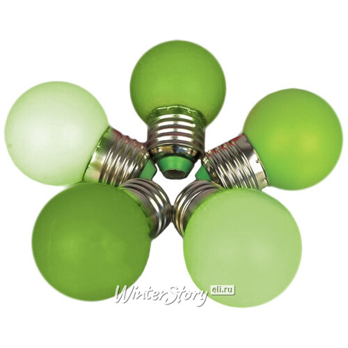 Лампа для Белт Лайт LED зеленая, 45 мм, Е27, 1 Вт Rich Led