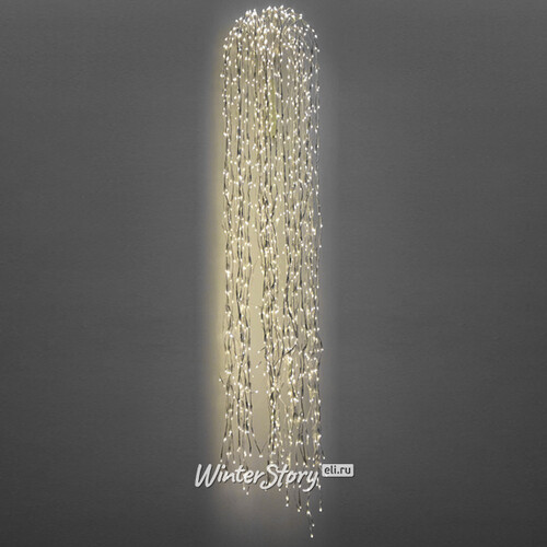 Светодиодные уличные Дреды, 2.4 м, 1120 теплых белых LED ламп, мерцание Rich Led
