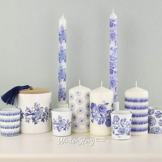 Высокие свечи Romantic Florete 25 см, 2 шт Koopman