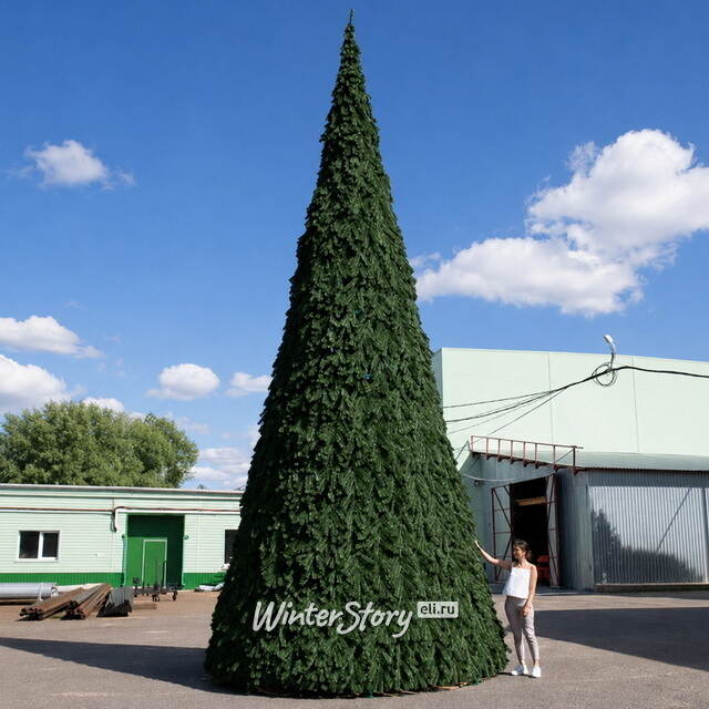 Уличная каркасная елка Русская 26 м, ПВХ GREEN TREES (Грин Трис)