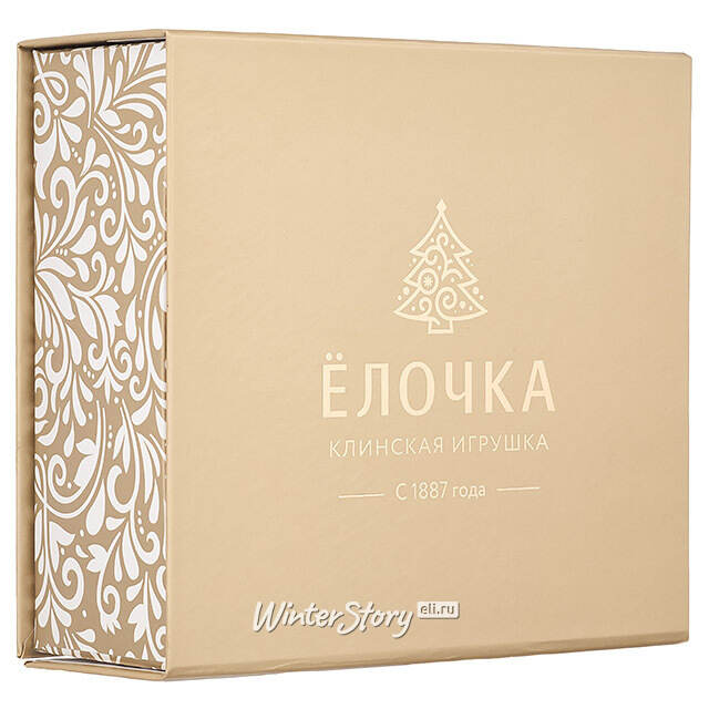 Набор стеклянных елочных игрушек Сувенир - Щелкунчик 5-12 см, 4 шт Фабрика Елочка