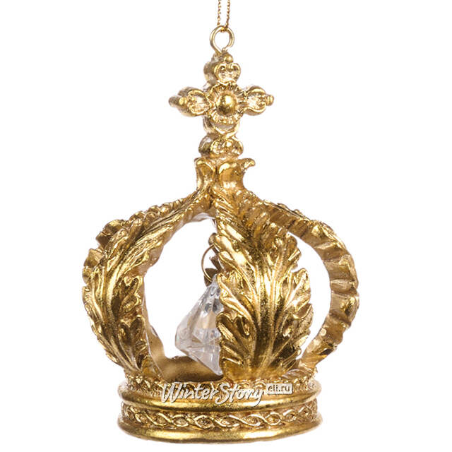 Елочная игрушка Золотая Корона Империи 9 см Goodwill (Гудвилл)