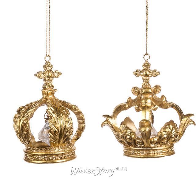 Елочная игрушка Золотая Корона Империи 9 см Goodwill (Гудвилл)