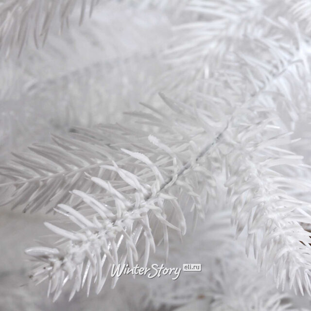 Настольная белая елка в мешочке Сапфир 80 см, ЛИТАЯ 100% Царь Елка