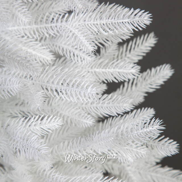 Настольная белая елка в мешочке Сапфир 80 см, ЛИТАЯ 100% Царь Елка