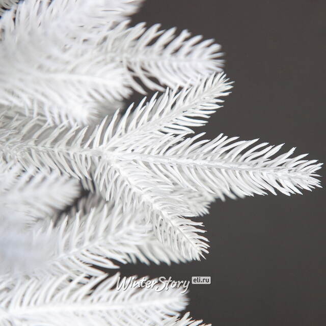 Настольная белая елка в мешочке Сапфир 80 см, ЛИТАЯ 100% Царь Елка