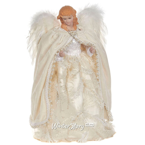 Ангел Рафаэль в кремовом наряде, 30 см Goodwill