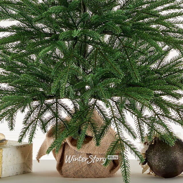 Настольная елка в мешочке Семирамида 70 см, ЛИТАЯ 100% Max Christmas