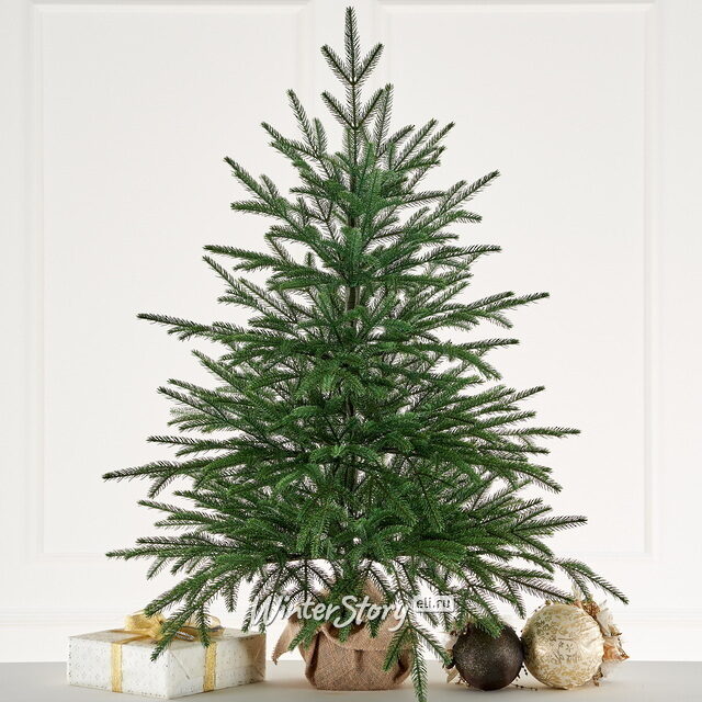 Настольная елка в мешочке Семирамида 70 см, ЛИТАЯ 100% Max Christmas