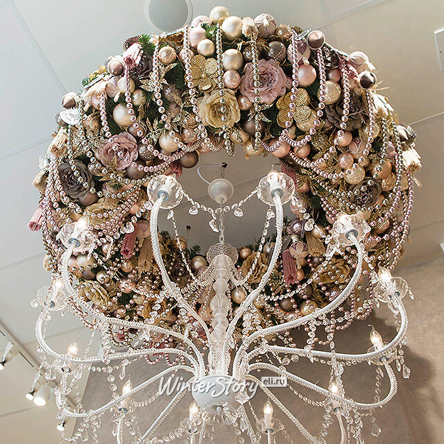 Венок Рождественский 150 см, ПВХ Ели Пенери