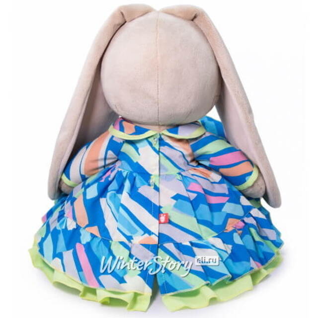 Мягкая игрушка Зайка Ми в платье с оборками 34 см коллекция Город Budi Basa