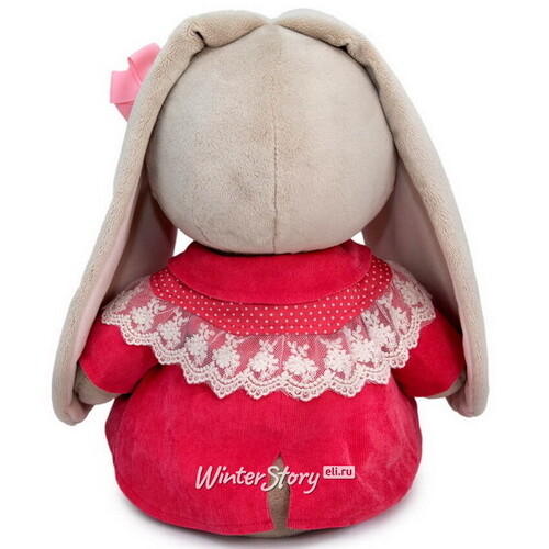 Мягкая игрушка Зайка Ми в коралловом пальто 34 см коллекция Город Budi Basa