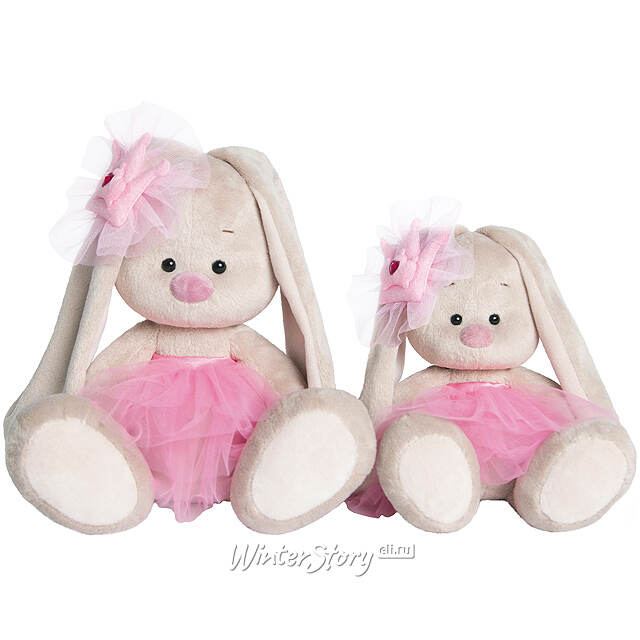 Мягкая игрушка Зайка Ми - балерина 23 см, коллекция Город Budi Basa