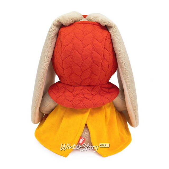 Мягкая игрушка Зайка Ми в съемном капюшоне 23 см Budi Basa