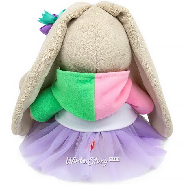 Мягкая игрушка Зайка Ми в свитшоте и юбочке 23 см Budi Basa