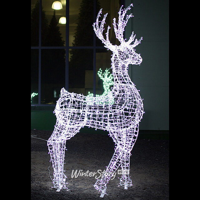 Светящийся олень Резвый 190 см GREEN TREES