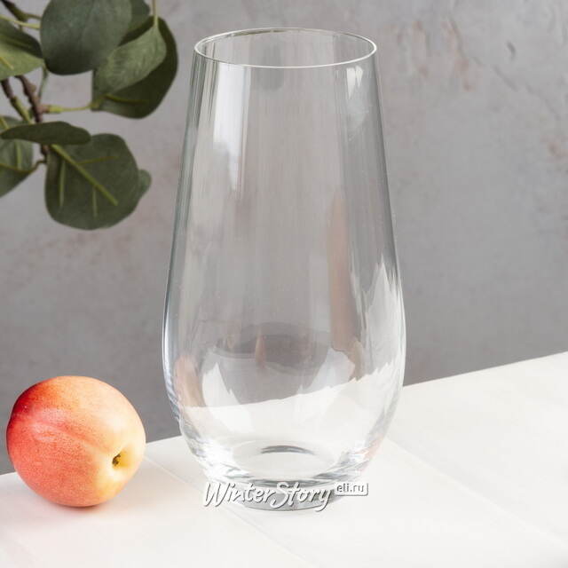 Стакан для воды Лиастольф 580 мл, 2 шт, стекло Koopman
