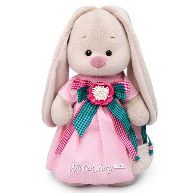 Мягкая игрушка Зайка Ми Розовая Дымка 32 см коллекция Модная История Budi Basa