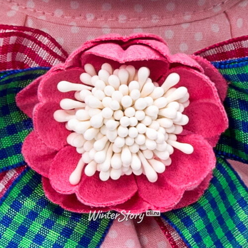 Мягкая игрушка Зайка Ми Розовая Дымка 25 см коллекция Модная История Budi Basa