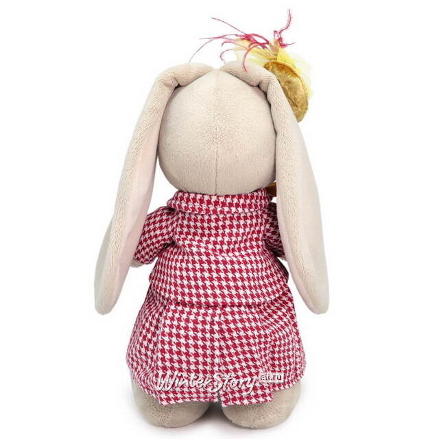 Мягкая игрушка Зайка Ми в костюме из твида 25 см Budi Basa