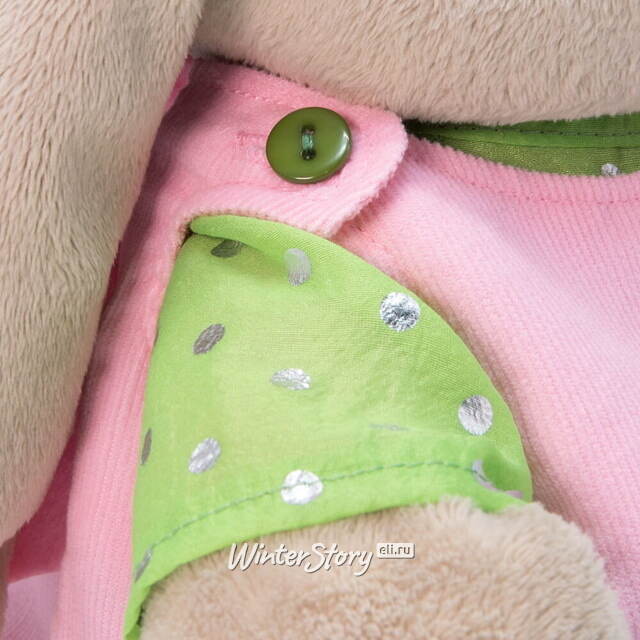 Мягкая игрушка Зайка Ми в костюме бабочки 25 см коллекция Город Budi Basa