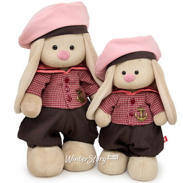 Мягкая игрушка Зайка Ми в матросском костюме 25 см Budi Basa