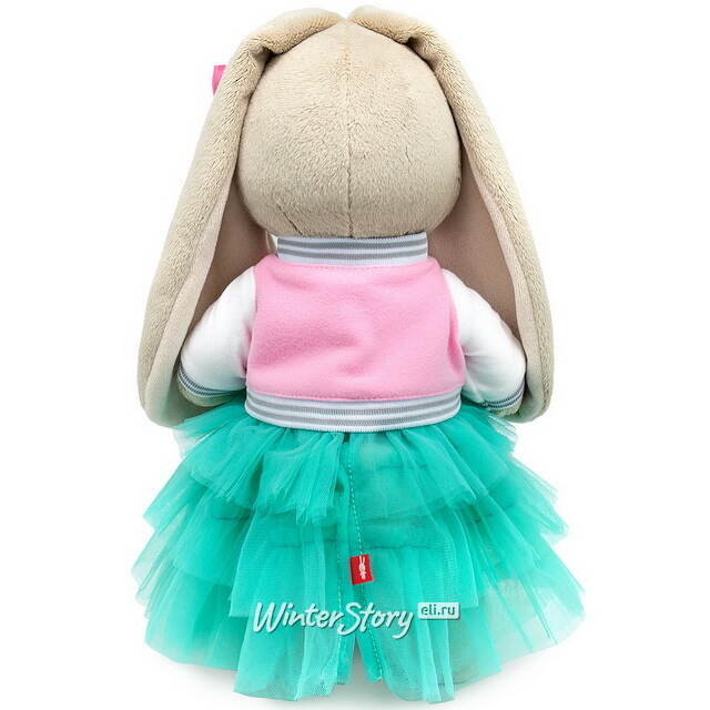 Мягкая игрушка Зайка Ми в бомбере и юбочке 25 см Budi Basa