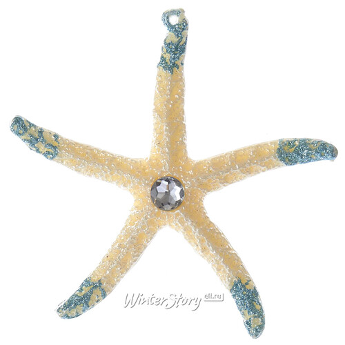 Елочная игрушка Морская Звезда Илария 13 см, подвеска Kurts Adler
