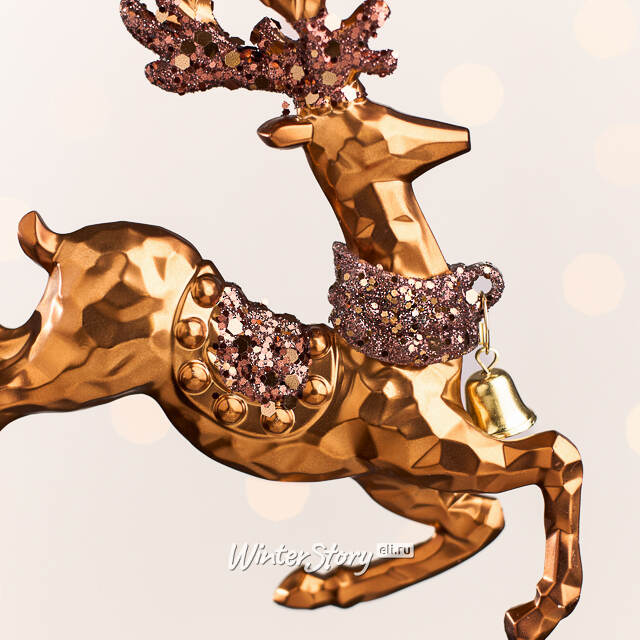 Елочная игрушка Олень Фердинанд 11 см, подвеска Kurts Adler