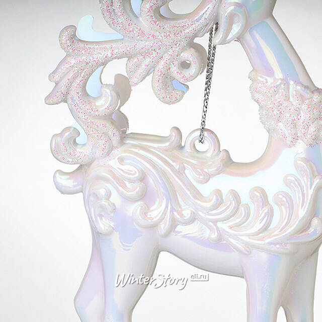 Елочная игрушка Олень Харрисон 9 см, подвеска Kurts Adler