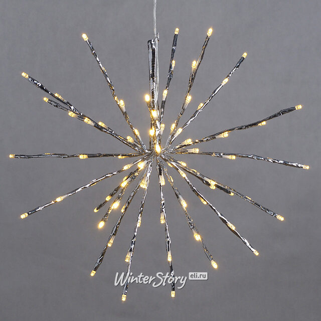 Светодиодный Ежик 40 см, 80 теплых белых LED ламп, IP44 Snowhouse (Сноухаус)